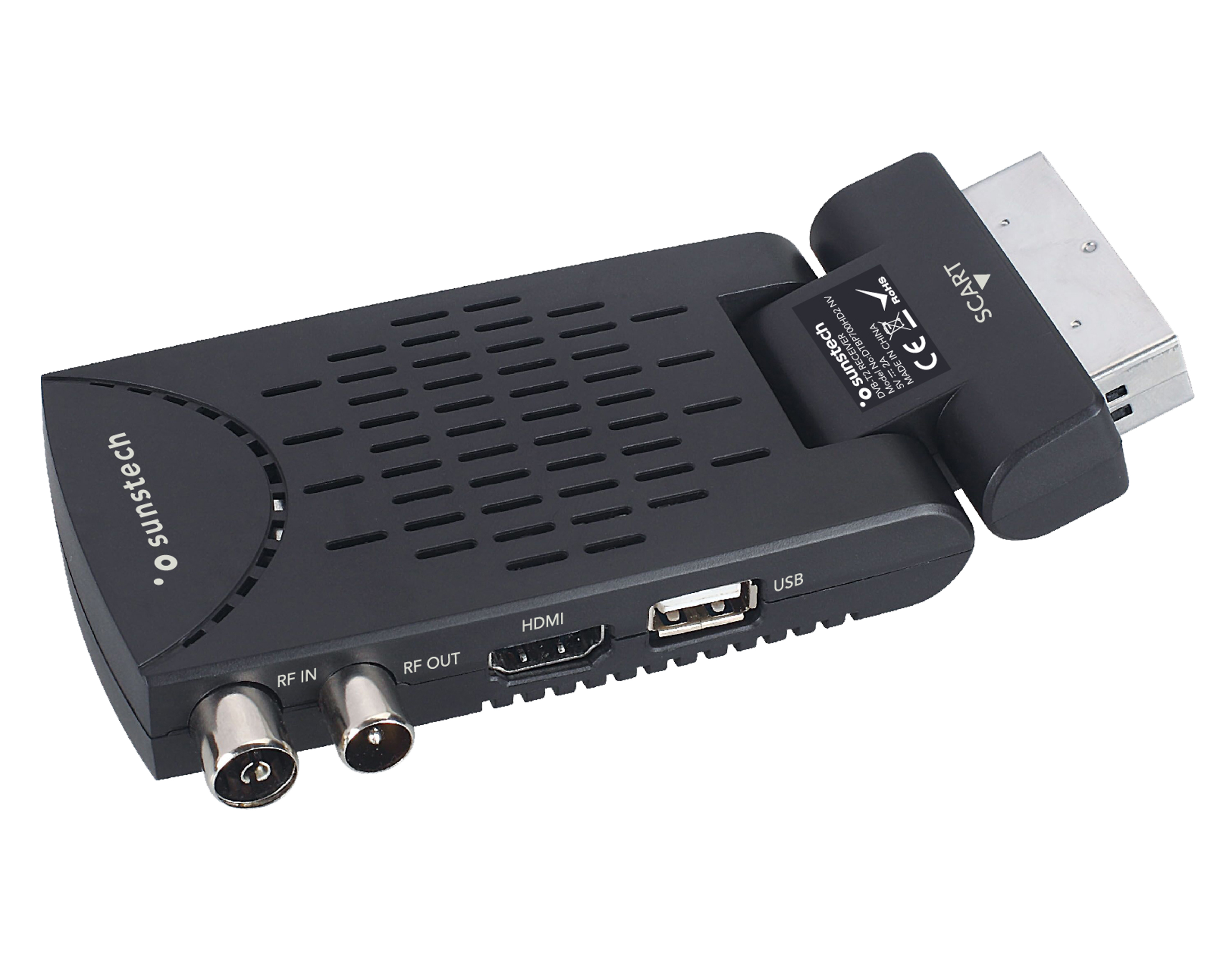 Sintonizador TDT  Sunstech DTBP600 HD HDMI, Euroconector, USB